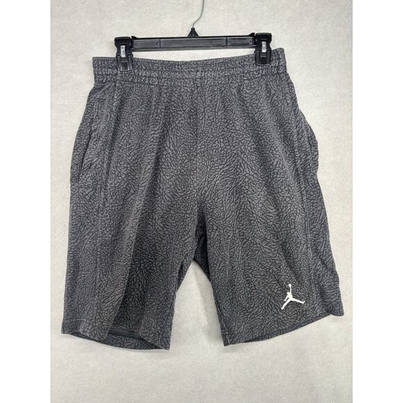 Nike Air Jordan 3 Shorts Mens medium Jump man Elephant Print Basketball Y2K - Picture 1 of 7